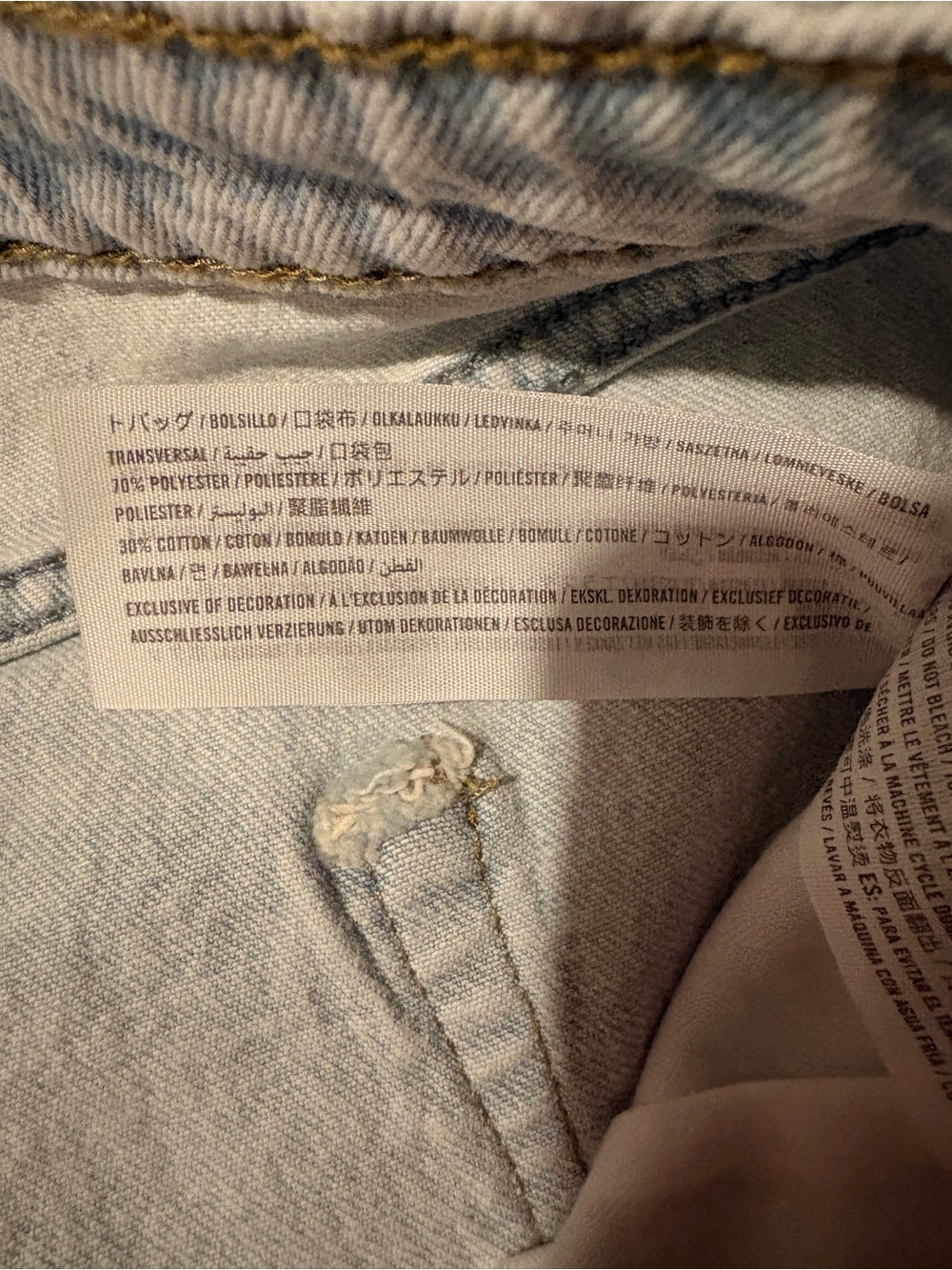 NWT 24w Tall Abercrombie & Fitch Light Blue High-Rise Straight Jeans curve love - Picture 9 of 14